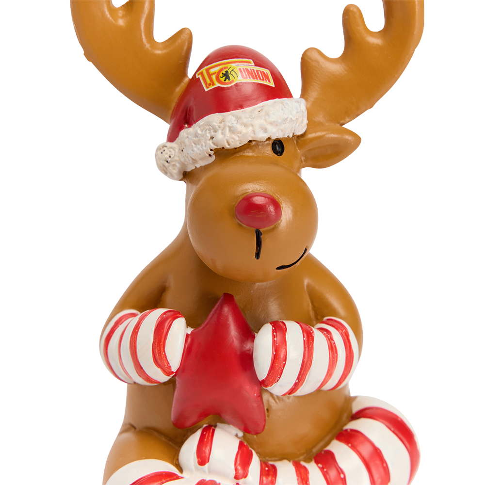 Elch Figuren 2er Set - gestreift