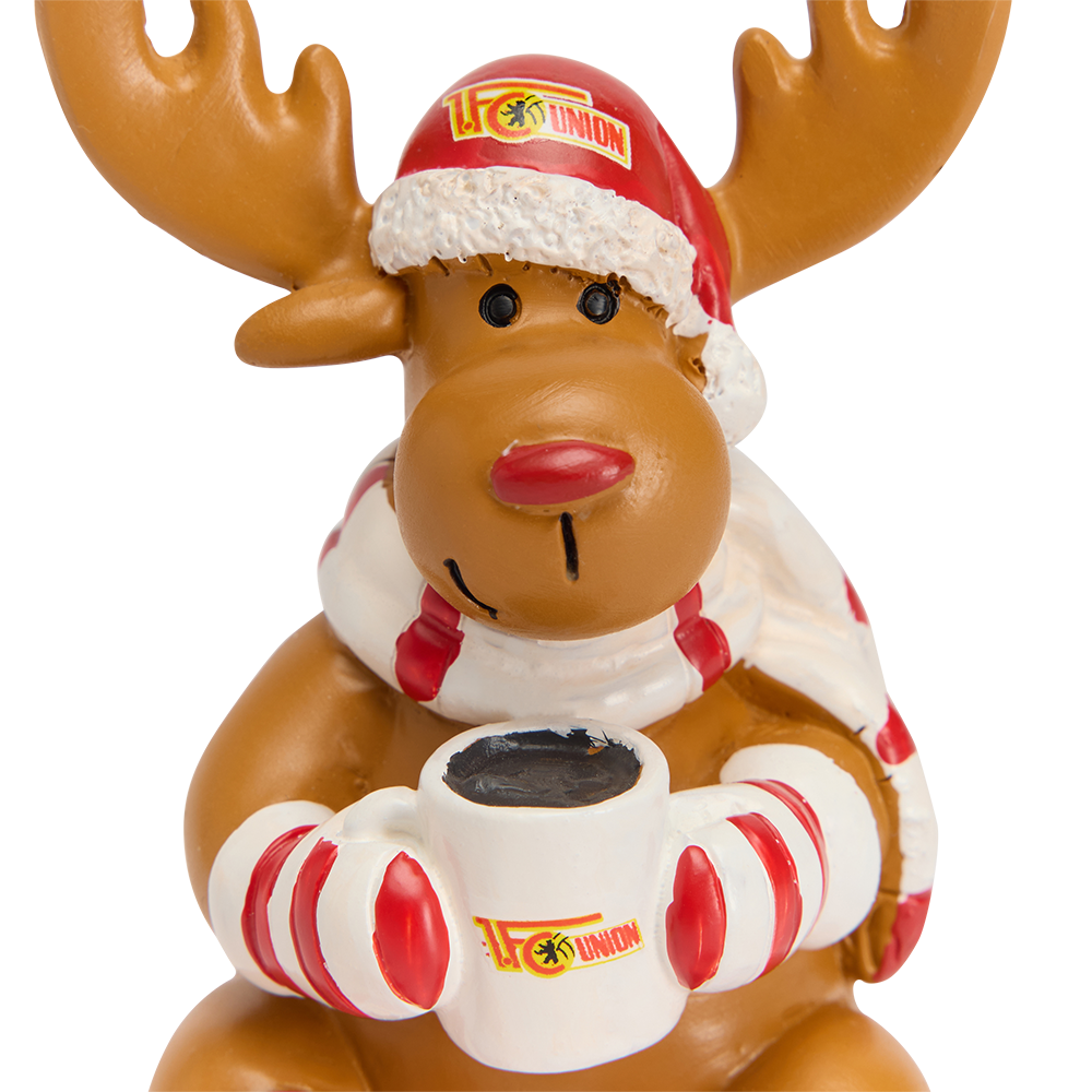 Elch Figuren 2er Set - gestreift