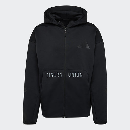 adidas sweat jacket - black