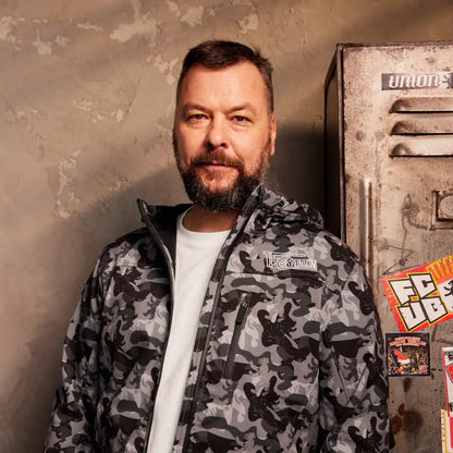 Softshelljacke Camouflage - Logo