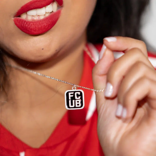 Kette FCUB - silber/schwarz