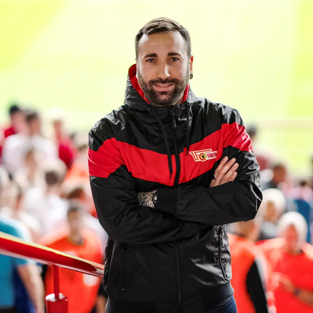 Chaqueta de estadio negra - Logotipo