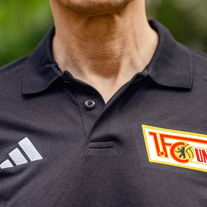 Adidas Poloshirt - schwarz Team 24/25