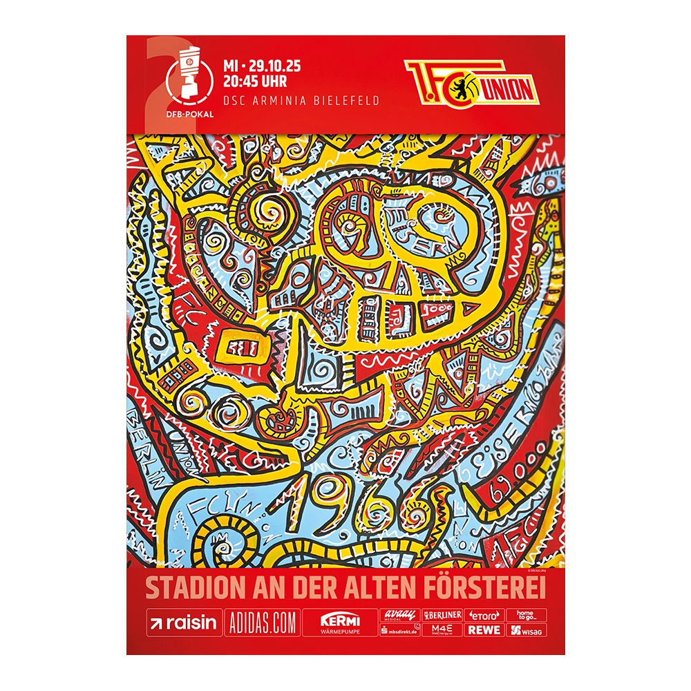 Kunstdruck - DFB-Pokal 2. Runde