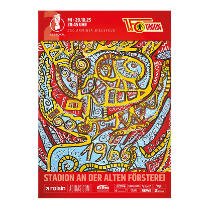 Kunstdruck - DFB-Pokal 2. Runde