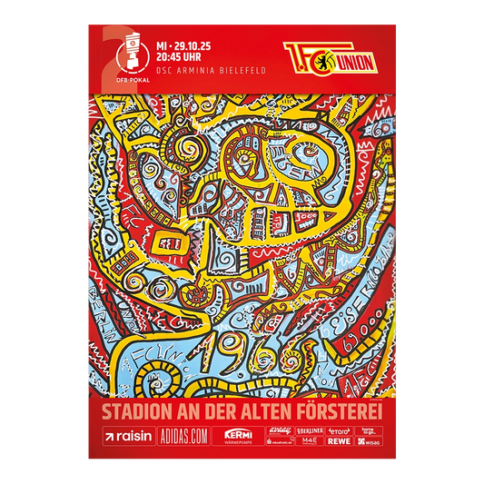 Kunstdruck - DFB-Pokal 2. Runde