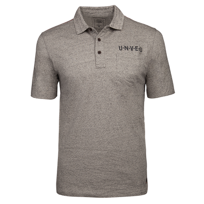 Poloshirt UNVEU meliert - grau