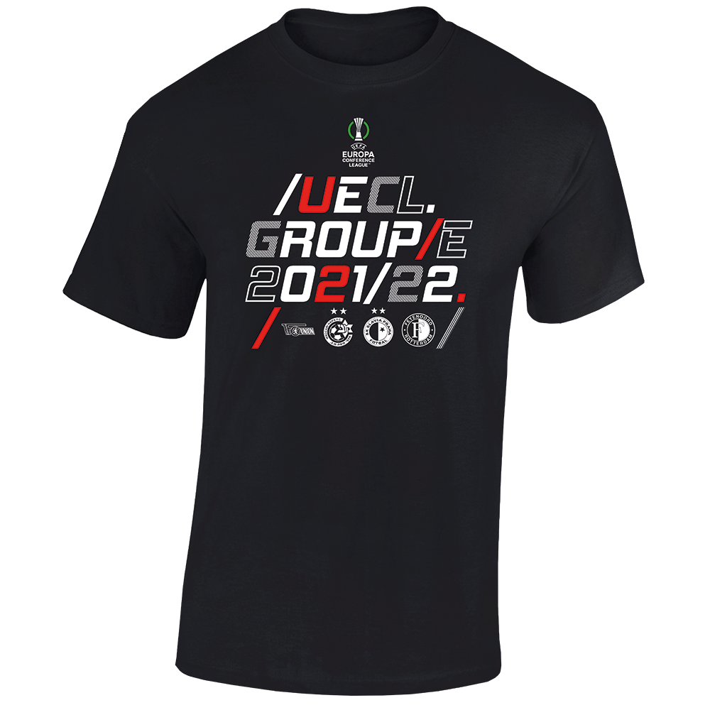 T-Shirt UECL Gruppe E - schwarz