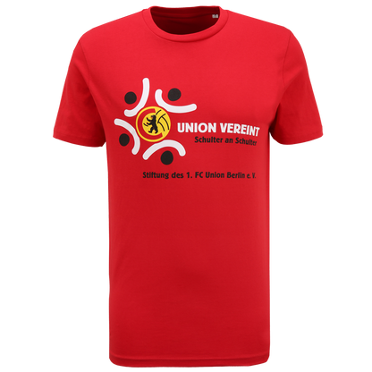 T-Shirt Union Vereint - rot