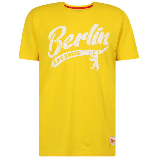 Camiseta Berlín - amarilla