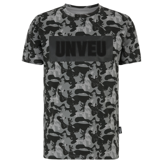 Camiseta UNVEU Camuflaje - gris oscuro