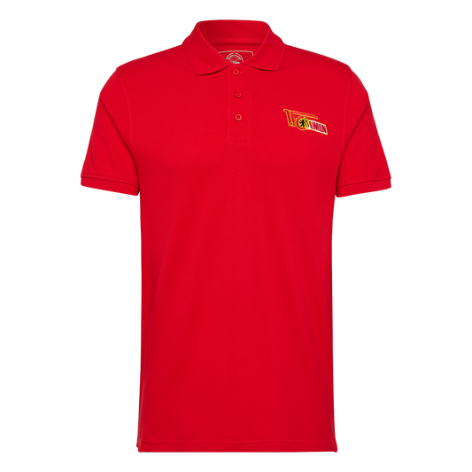 Polo shirt logo - red