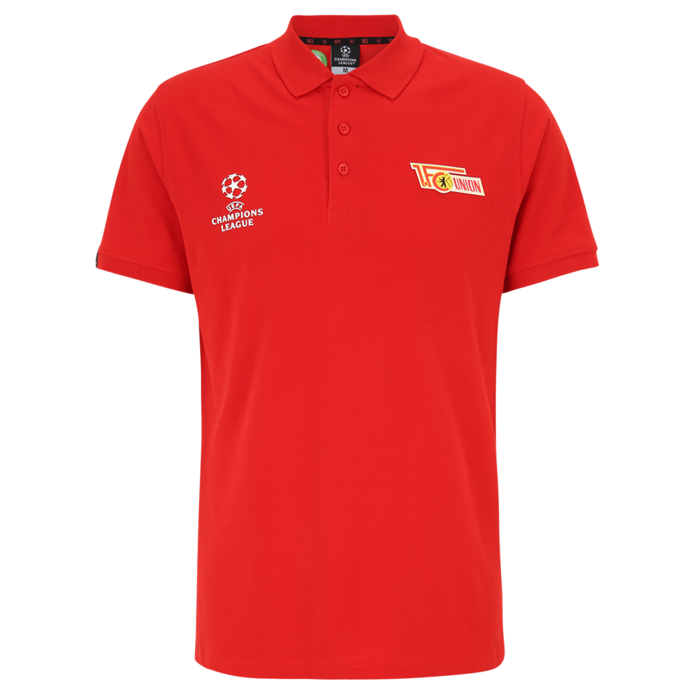 Polo shirt Champions League Logo - red
