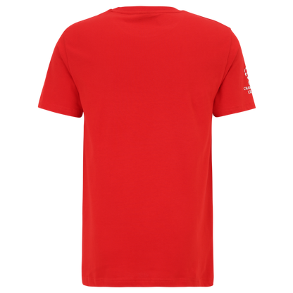 T-Shirt Champions League Ball - red