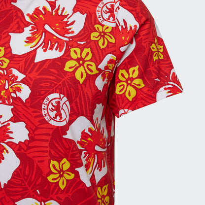 T-Shirt Hawaii - rot/bunt