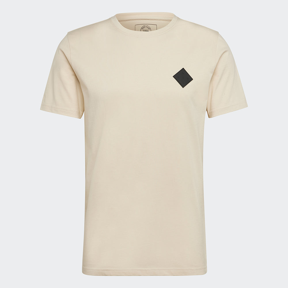 T-Shirt UNVEU Badge - off-white