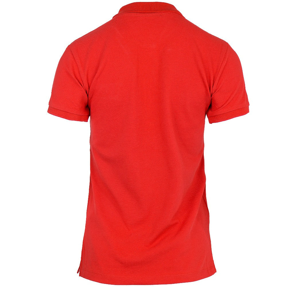 Frauen Poloshirt Logo - rot