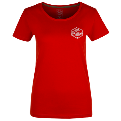 Frauen T-Shirt 100 Jahre AF - rot