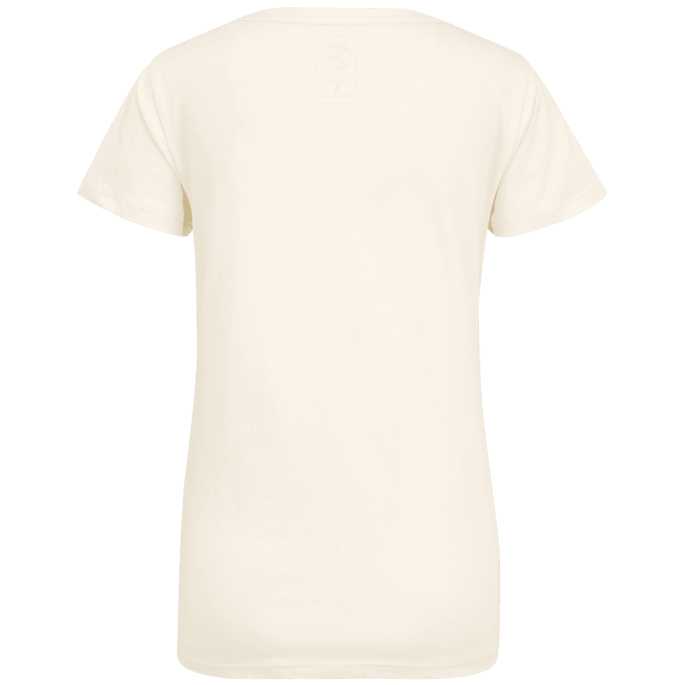 Frauen T-Shirt Eisern - beige