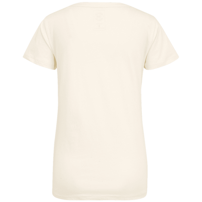 Frauen T-Shirt Eisern - beige