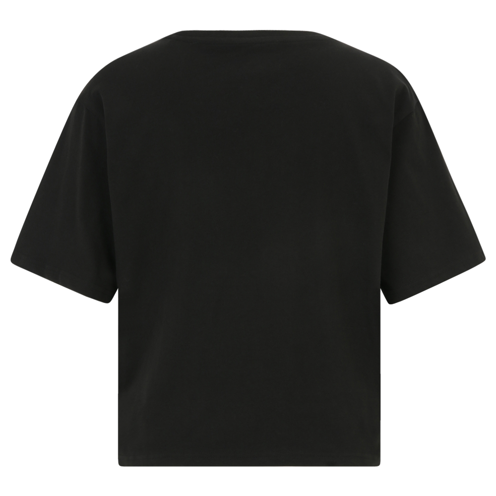 T-Shirt Unionerin cropped - schwarz