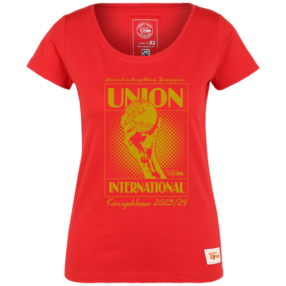 Frauen T-Shirt Königsklasse - rot
