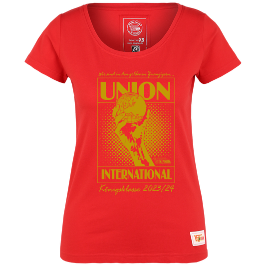 Frauen T-Shirt Königsklasse - rot