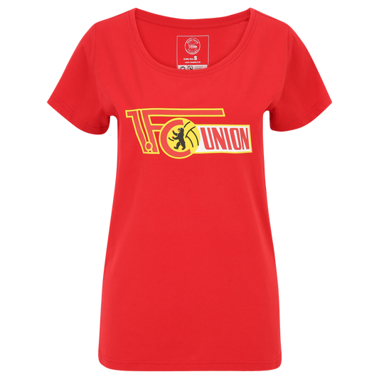 Frauen T-Shirt Logo - rot