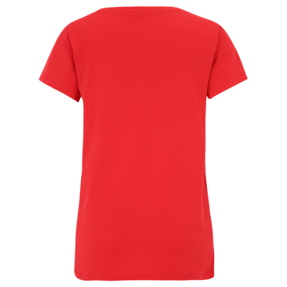 Frauen T-Shirt Logo - rot