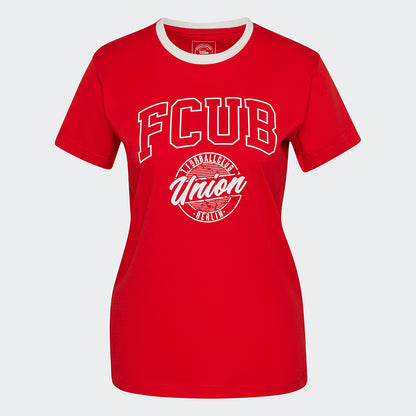 Frauen T-Shirt FCUB - rot