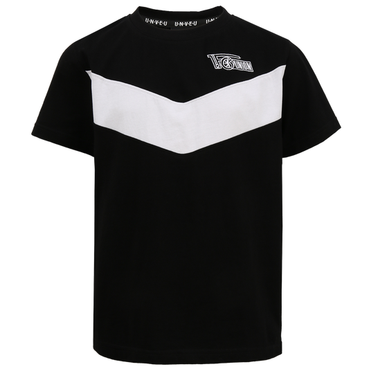 Kids T-Shirt Block Stripes - black