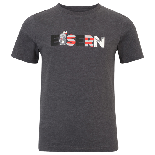 Kinder T-Shirt Eisern - grau