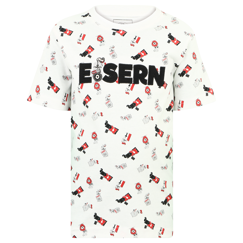 Kinder T-Shirt Eisern - gemustert