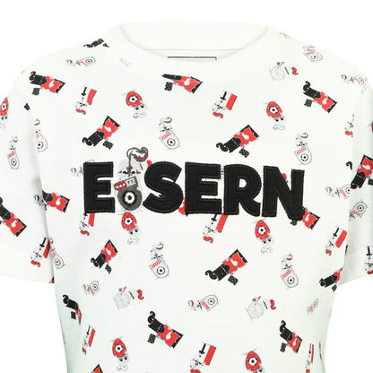 Kinder T-Shirt Eisern - gemustert