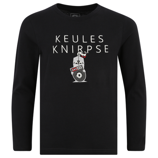 Langarmshirt Keules Knirpse - schwarz