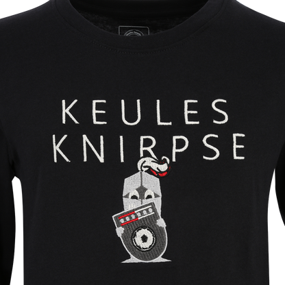 Long-sleeved shirt Keules Knirpse - black
