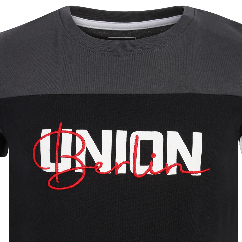 Kinder T-Shirt Union Signature - schwarz