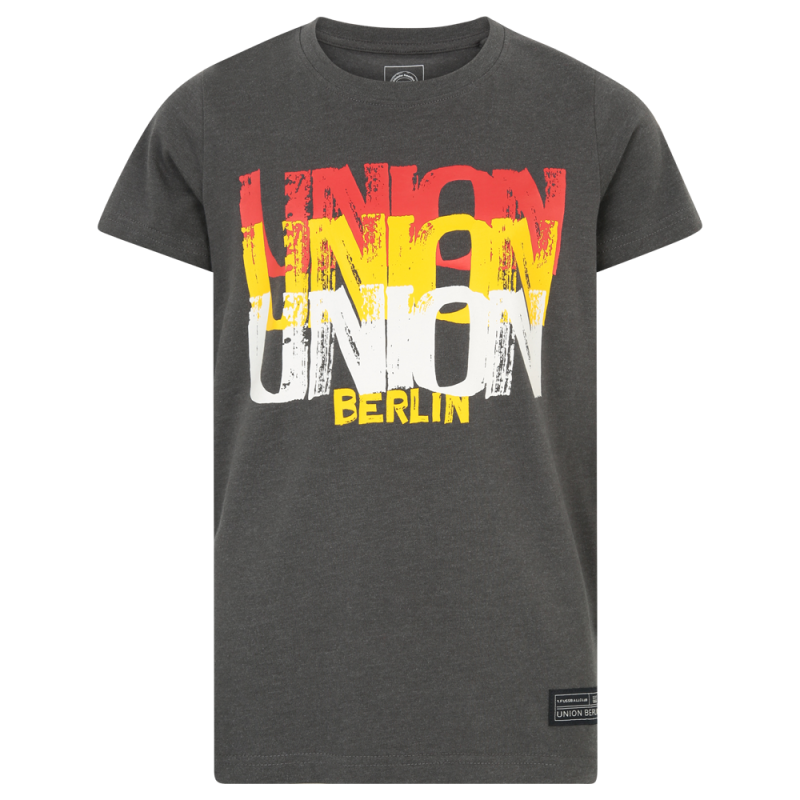 Kinder T-Shirt Union - dunkelgrau