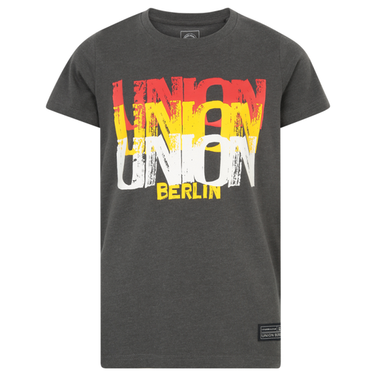 Kinder T-Shirt Union - dunkelgrau