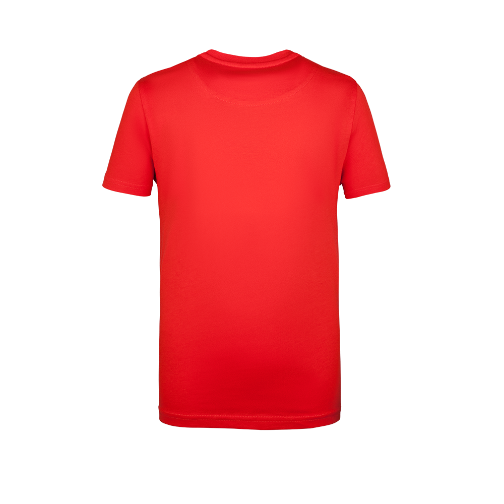 Kinder T-Shirt Logo - rot