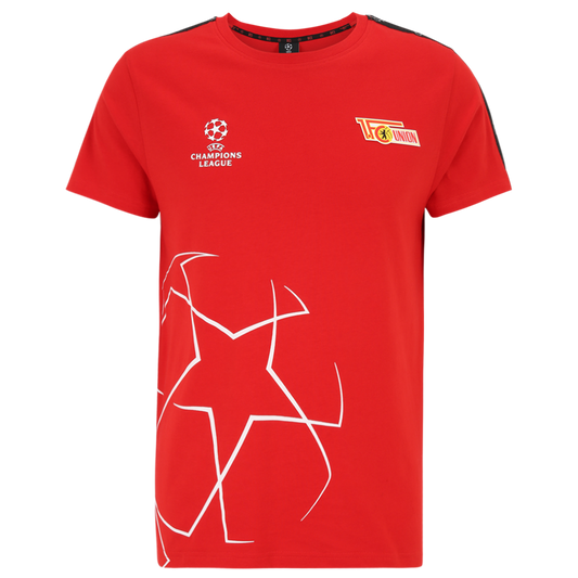 Kinder T-Shirt Champions League Logo - rot