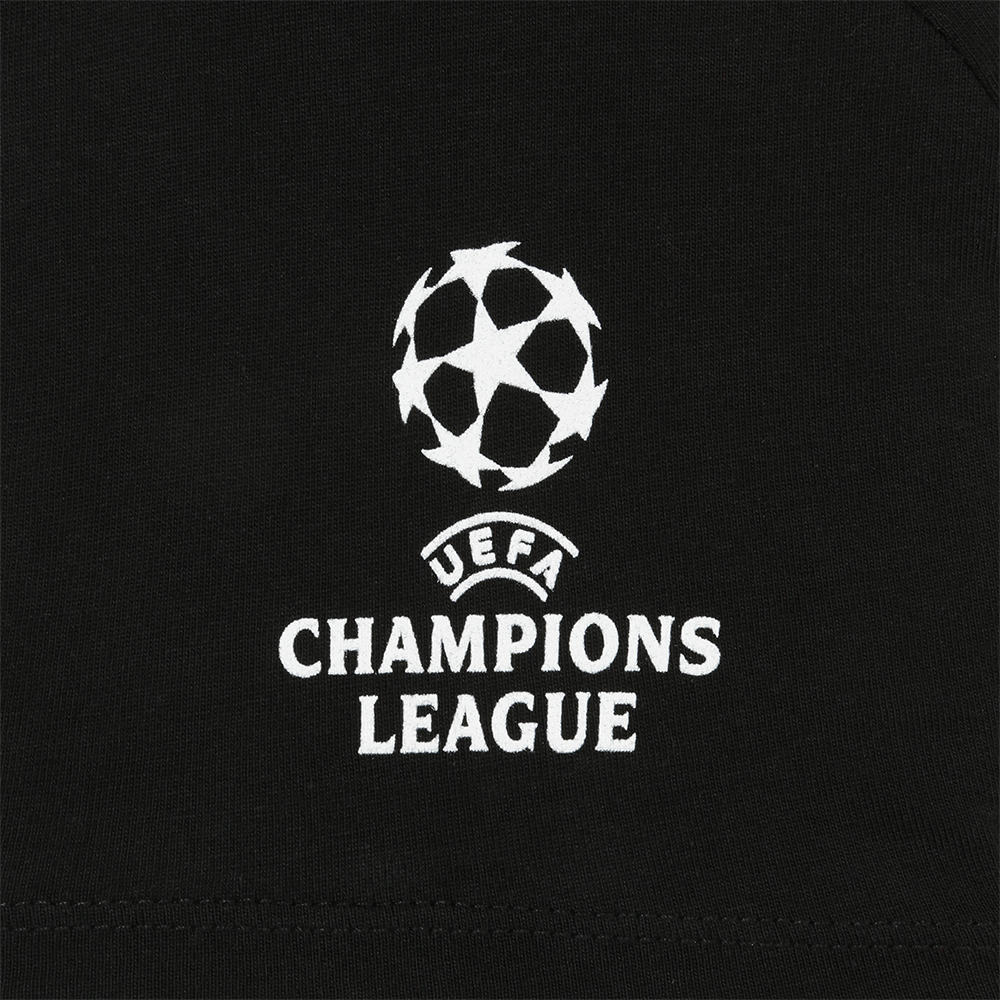 Kinder T-Shirt Champions League - schwarz