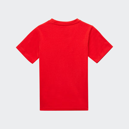Children's T-Shirt Baby Knight Club - red