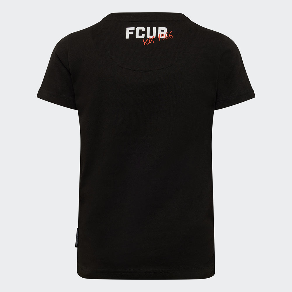 Kids T-Shirt FCUB - black