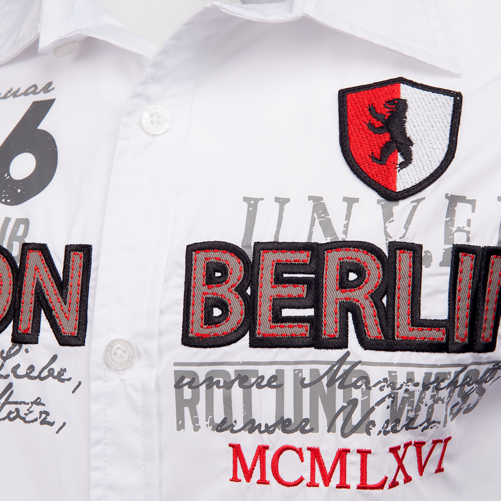 Hemd Union Berlin 66 - weiß