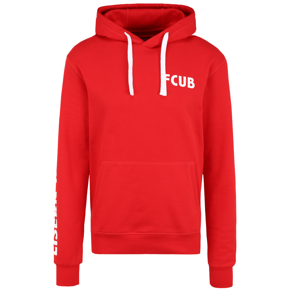 Kapuzenpullover FCUB - rot