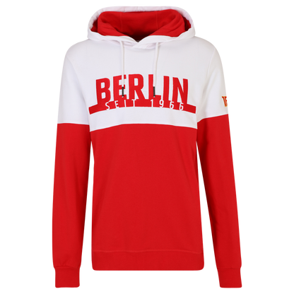 Kapuzenpullover Berlin 1966 - rot