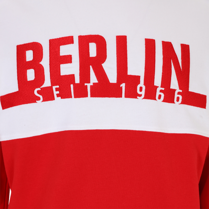 Kapuzenpullover Berlin 1966 - rot