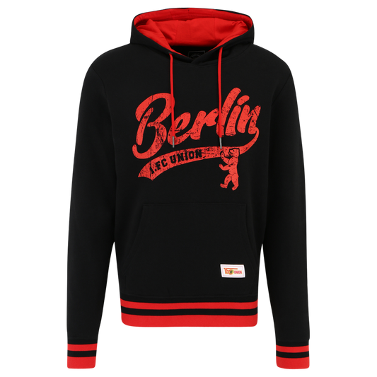 Sudadera con capucha Berlín - negra