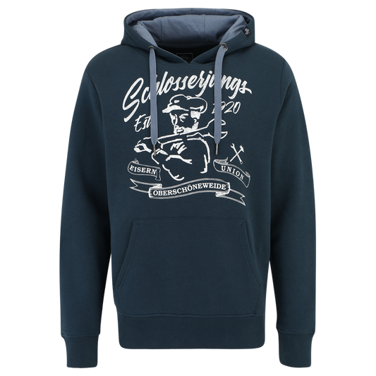 Sudadera con capucha Schlosserjungs 1920 - azul
